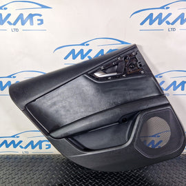10-18 AUDI A7 4G S-LINE RHD REAR LEFT /PASSENGER NSR LEATHER DOOR CARD 4G8867305