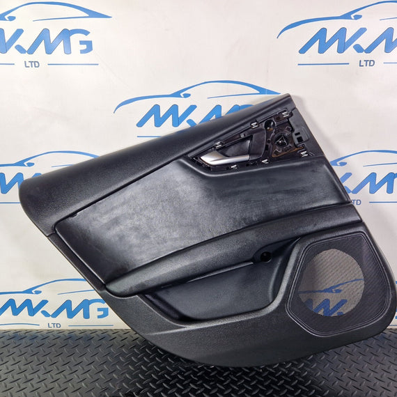 10-18 AUDI A7 4G S-LINE RHD REAR LEFT /PASSENGER NSR LEATHER DOOR CARD 4G8867305