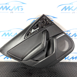 12-18 AUDI A6 C7 GENUINE PASSENGER REAR LEFT DOOR CARD 4G0867221 4G0867305