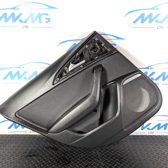 12-18 AUDI A6 C7 GENUINE PASSENGER REAR LEFT DOOR CARD 4G0867221 4G0867305