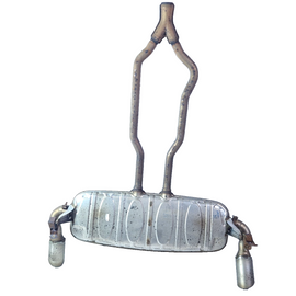 10-15 AUDI Q7 4L 3.0 TDI GENUINE DIESEL EXHAUST BACKBOX 7L8253609AG