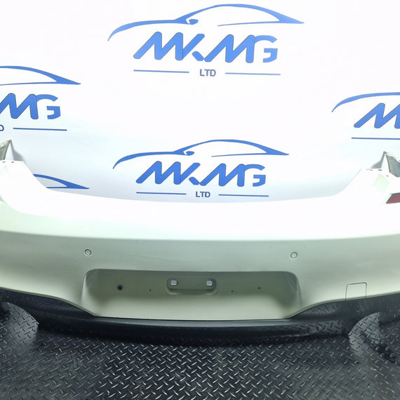 BMW 6 SERIES F06 F12 F13 PRE-LCI COMPLETE M SPORT REAR BUMPER ALPINE WHITE 300