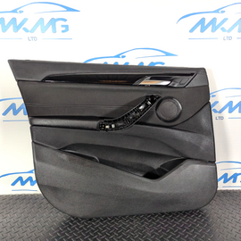 16-22 BMW X1 F48 FRONT PASSENGER SIDE DOOR CARD PANEL IN BLACK