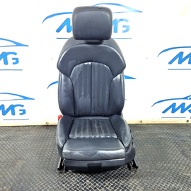 10-18 AUDI A7 4G S-LINE OEM FRONT LEFT PASSENGER SIDE SEAT LEATHER 8T0881545