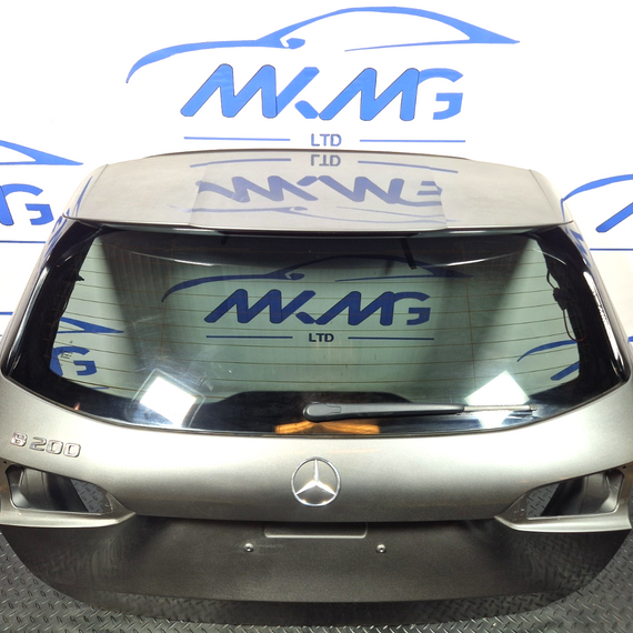19-ON MERCEDES BENZ B CLASS W247 GENUINE TAILGATE BOOTLID IN MOUNTAIN GREY 787