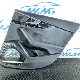 16-19 AUDI A4 B9 OEM REAR RIGHT DRIVER SIDE DOOR CARD PANEL 8W0867488