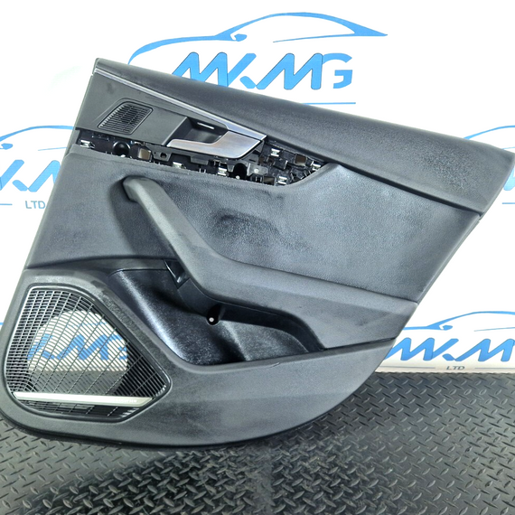 16-19 AUDI A4 B9 OEM REAR RIGHT DRIVER SIDE DOOR CARD PANEL 8W0867488