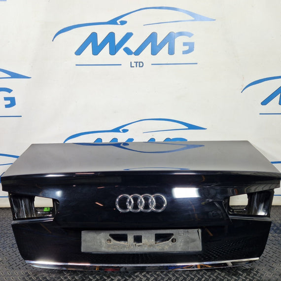12-18 AUDI A6 C7 SALOON TAILGATE BOOT LID IN BLACK LY9B 4G5827023C