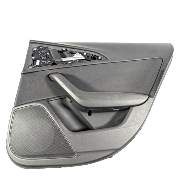 12-18 AUDI A6 C7 OEM REAR RIGHT SIDE O/S/R DOOR CARD PANEL 4G0867306A 4G0867222A