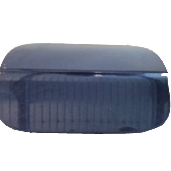 10-15 AUDI Q7 4L GENUINE FUEL FLIPPER FLAP COVER LID IN BLUE H5X 4L0809907A