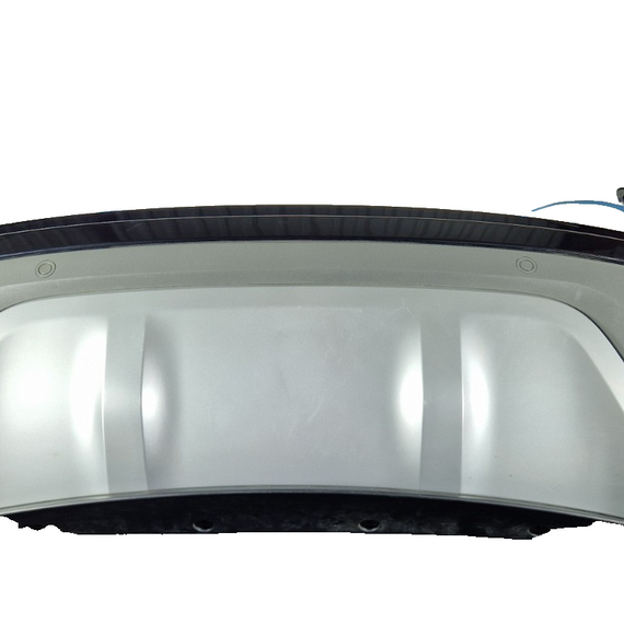 19-ON RANGE ROVER EVOQUE L551 GENUINE COMPLETE REAR BUMPER SANTORINI BLACK 820