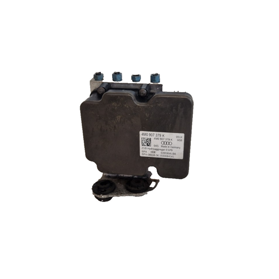 16-20 AUDI Q7 4M GENUINE ABS PUMP MODULE 4M0907379K