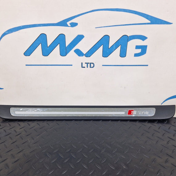 12-18 AUDI A6 C7 DOOR ENTRY SILL KICK PLATE COVER FRONT LEFT SIDE 4G0853373