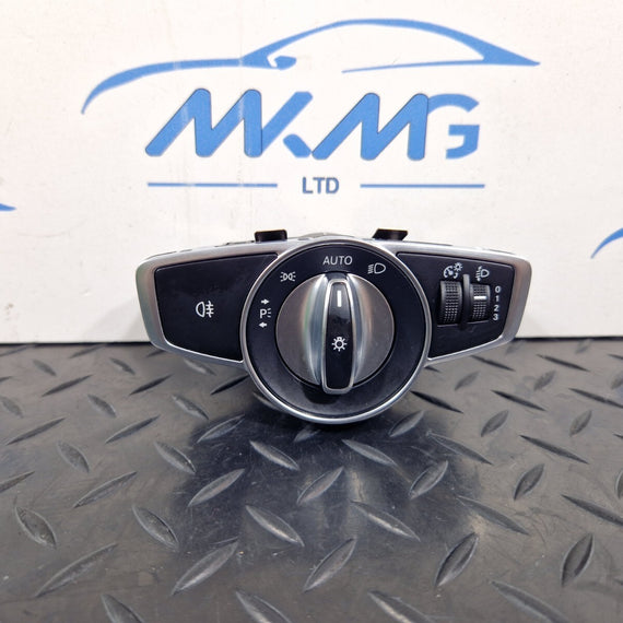 14-21 MERCEDES BENZ C200 W205 GENUINE HEADLIGHT CONTROL SWITCH PANEL A2059051910