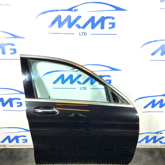 16-22 MERCEDES BENZ X253 FRONT RIGHT O/S COMPLETE DOOR IN OBSIDIAN BLACK 197