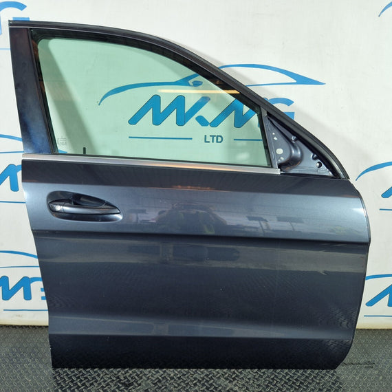 11-19 MERCEDES BENZ ML W166 GENUINE FRONT RIGHT O/S COMPLETE DOOR GREY 755