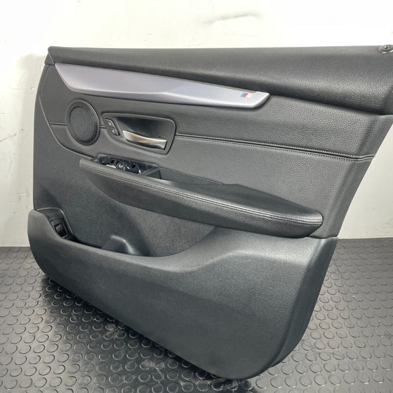 14-21 BMW 2 SERIES GRAN TOURER F46 M-SPORT FRONT RIGHT LEATHER DOOR PANEL