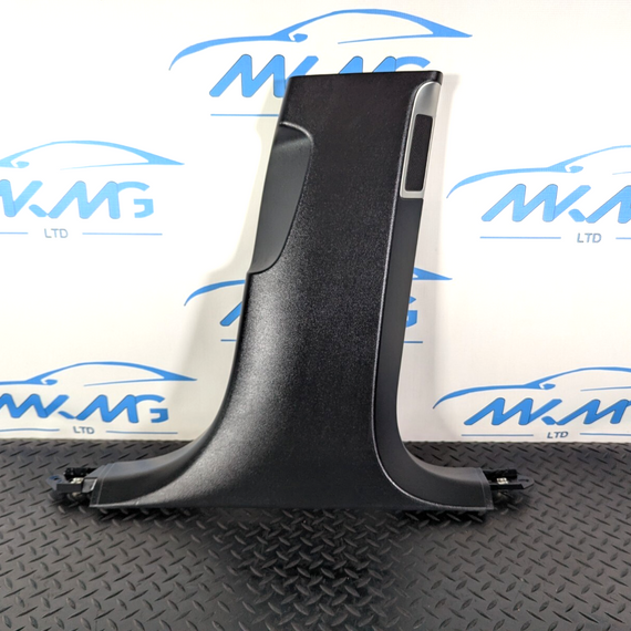 10-17 AUDI A8 4H RIGHT SIDE LOWER  B PILLAR TRIM BLACK  4H0867244F