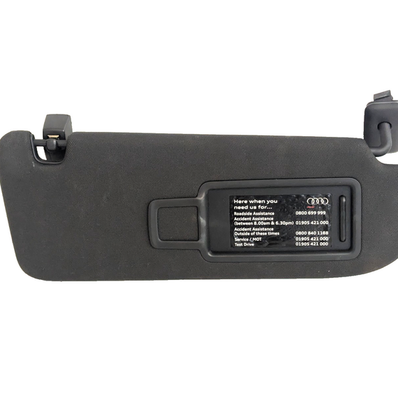 16-20 AUDI Q7 4M GENUINE RIGHT SIDE DRIVER O/S SUN VISOR 4M0858834