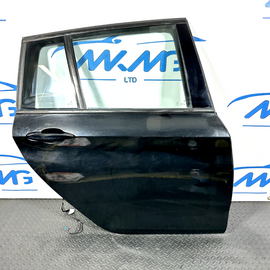 14-21 BMW 2 SERIES G. TOURER F46 REAR RIGHT SIDE COMPLETE DOOR IN JET BLACK 668