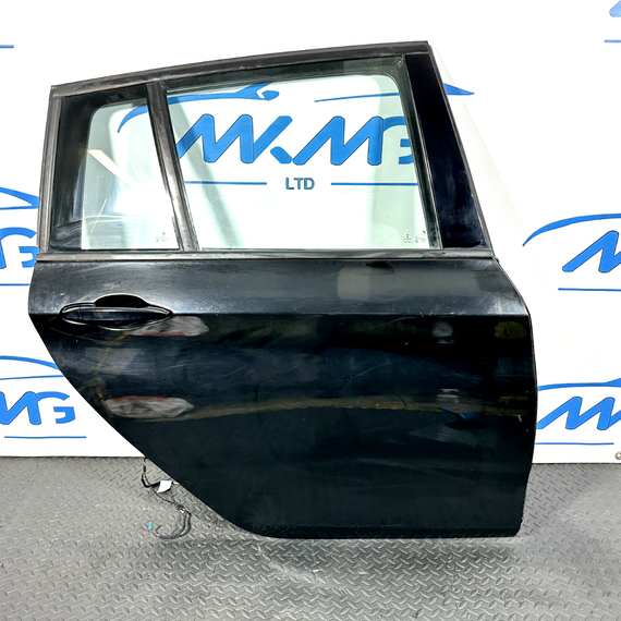 14-21 BMW 2 SERIES G. TOURER F46 REAR RIGHT SIDE COMPLETE DOOR IN JET BLACK 668
