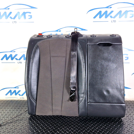 16-19 AUDI A4 AVANT B9 S-LINE REAR O/S DRIVERS SIDE HALF BLACK LEATHER  BACKREST