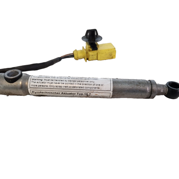 16-20 AUDI Q7 4M GENUINE BONNET HOOD PERESTRIAN PROTECTION ACTUATOR 4M0823823