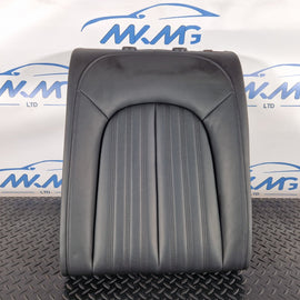 12-18 AUDI A6 C7 SALOON REAR LEFT N/S/R SOUL BLACK LEATHER BACKREST SEAT