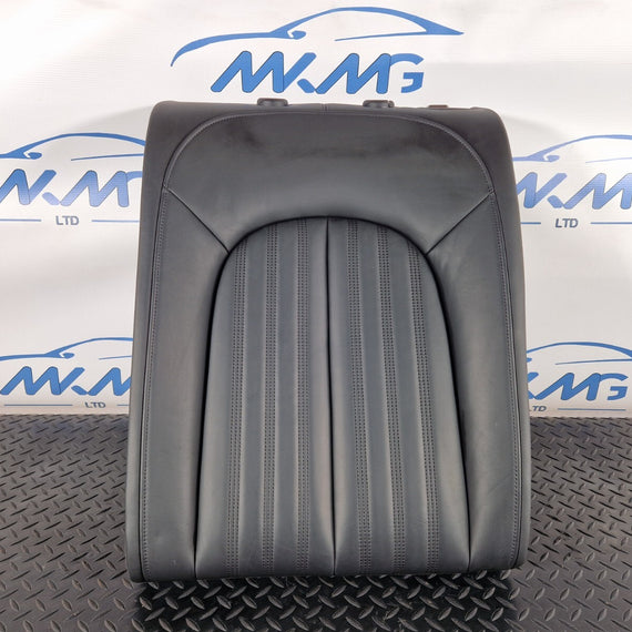 12-18 AUDI A6 C7 SALOON REAR LEFT N/S/R SOUL BLACK LEATHER BACKREST SEAT
