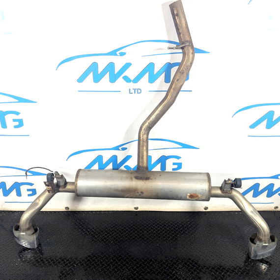 10-13 BMW X5 E70 LCI GENUINE EXHAUST BACK BOX SILENCER