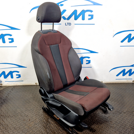 16-19 AUDI A4 B9 GENUINE FONT RIGHT DRIVER SIDE CLOTH SEAT WITH HEADREST