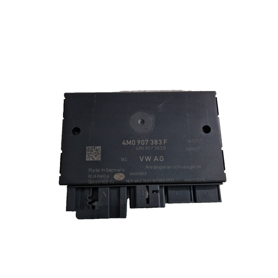 16-19 AUDI A4 B9 SPORT OEM TRAILER DETECTION COMPUTER CONTROL MODULE 4M0907383F