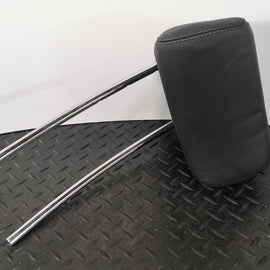 MERCEDES BENZ E-CLASS W212 REAR SEAT CENTRE HEADREST IN BLACK LEATHER 