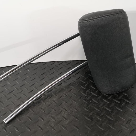 MERCEDES BENZ E-CLASS W212 REAR SEAT CENTRE HEADREST IN BLACK LEATHER 