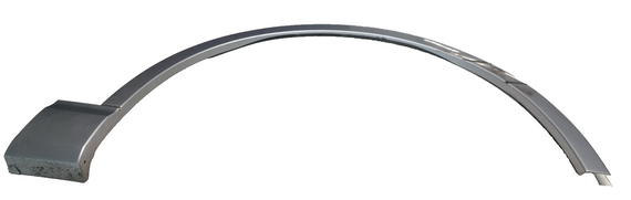 16-20 AUDI Q7 4M FRONT RIGHT O/S WHEEL MOLDING COVER TRIM IN SILVER 4M0853718B