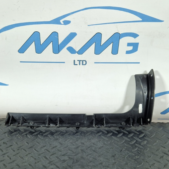 10-17 AUDI A8 4H REAR LEFT N/S BUMPER GUIDE BRACKET MOUNT 4H0807453B