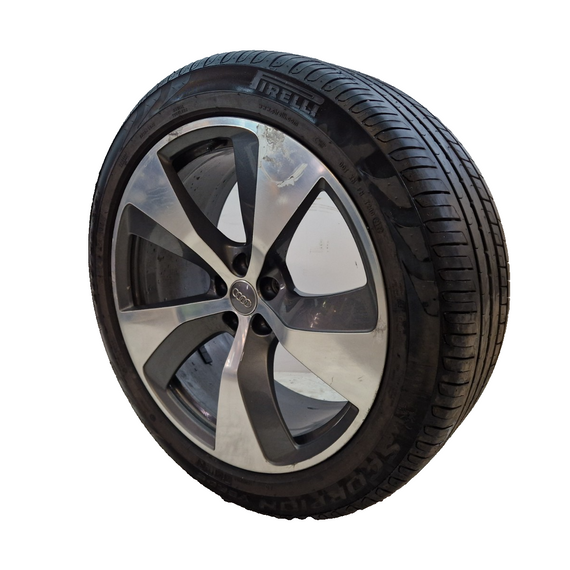 16-20 AUDI Q7 4M S LINE 21” 9.5J ALLOY WHEEL & TYRE 285/40 R21 4M0601025E