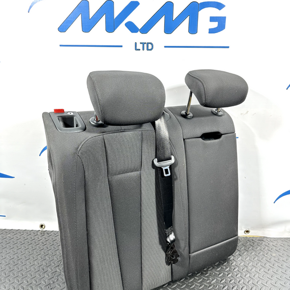 16-19 AUDI A4 B9 GENUINE REAR RIGHT DRIVER SIDE CLOTH SEAT WITH HEADREST