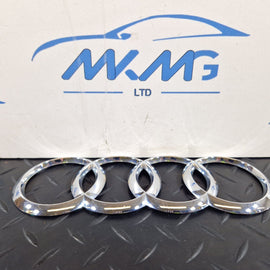 16-19 AUDI A4 B9 S-LINE GENUINE OEM REAR TAILGATE BOOTLID BADGE LOGO 8W9853742