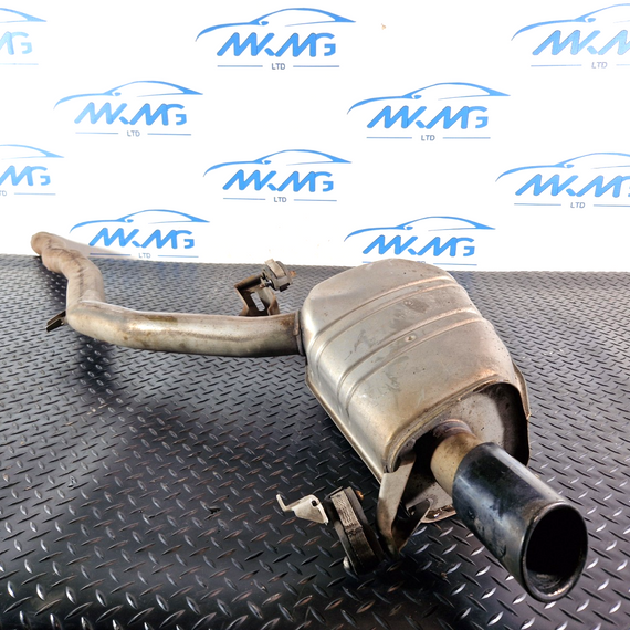 11-18 BMW 6 SERIES F13 GENUINE EXHAUST BACK BOX LEFT SIDE 7812394