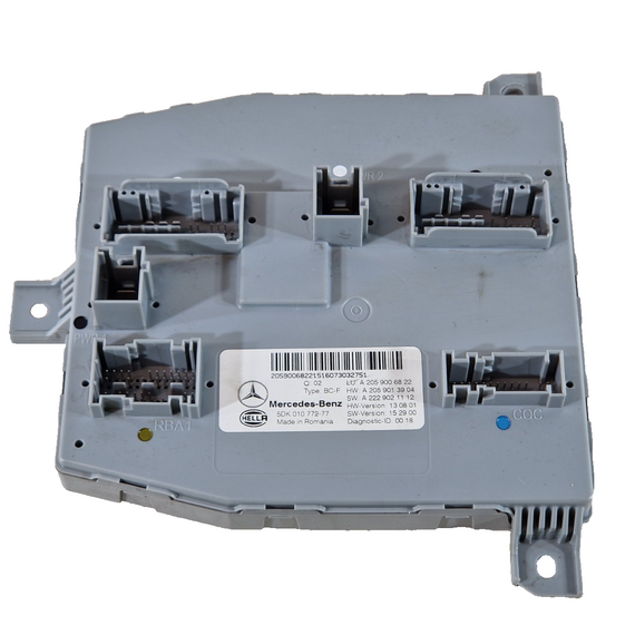 MERCEDES BENZ X253 GENUINE OEM SAM CONTROL MODULE UNIT A2059006822