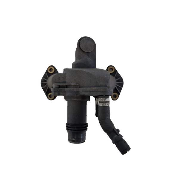 16-20 AUDI Q7 4M GENUINE OEM DIESEL THERMOSTAT COOLANT HOUSING FLANGE 4H2Q8592