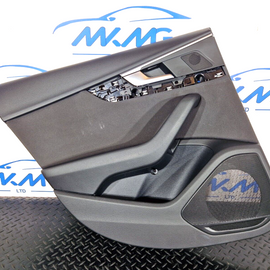16-19AUDIA4 B9 ESTATE GENUINE REAR LEFT PASSENGER SIDE DOOR CARD PANEL 8W0867487