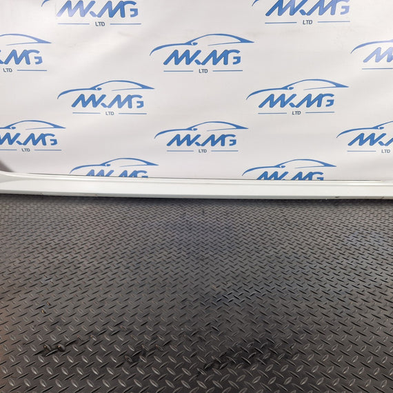 12-18 AUDI A6 C7 RIGHT DRIVER SIDE SKIRT SILL COVER IN WHITE LY9C 4G0853856M