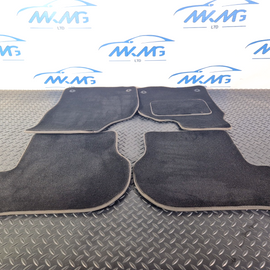16-19 AUDI A4 B9 GENUINE OEM INTERIOR FLOOR MATS SET 8W2863691 8W0864450