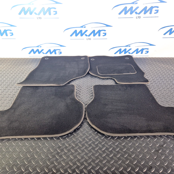 16-19 AUDI A4 B9 GENUINE OEM INTERIOR FLOOR MATS SET 8W2863691 8W0864450