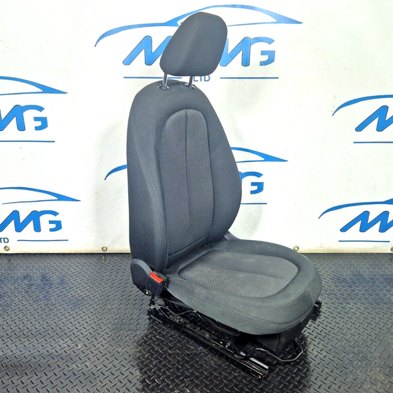 16-22 BMW X1 F48 SE FRONT LEFT PASSENGER N/S COMPLETE CLOTH SEAT & HEADREST
