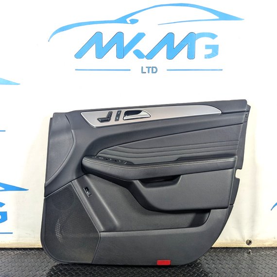 11-19 MERCEDES BENZ ML W166 GENUINE FRONT RIGHT DOOR CARD