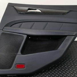 2015 MERCEDES BENZ CLS W218 AMG REAR RIGHT DRIVER SIDE DOOR CARD PANEL IN BLACK 