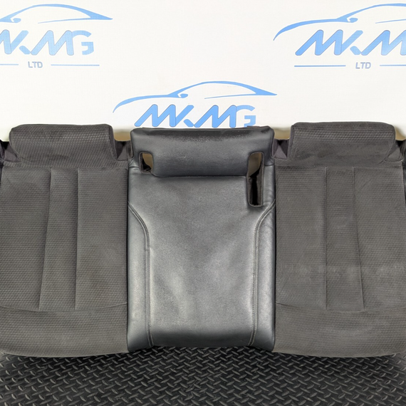 16-19 AUDI A4 B9 S-LINE OEM REAR HALF BLACK HALF LEATHER SEAT BENCH 8W0885375A